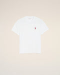 T-shirt Ami de Cœur in cotone bianco