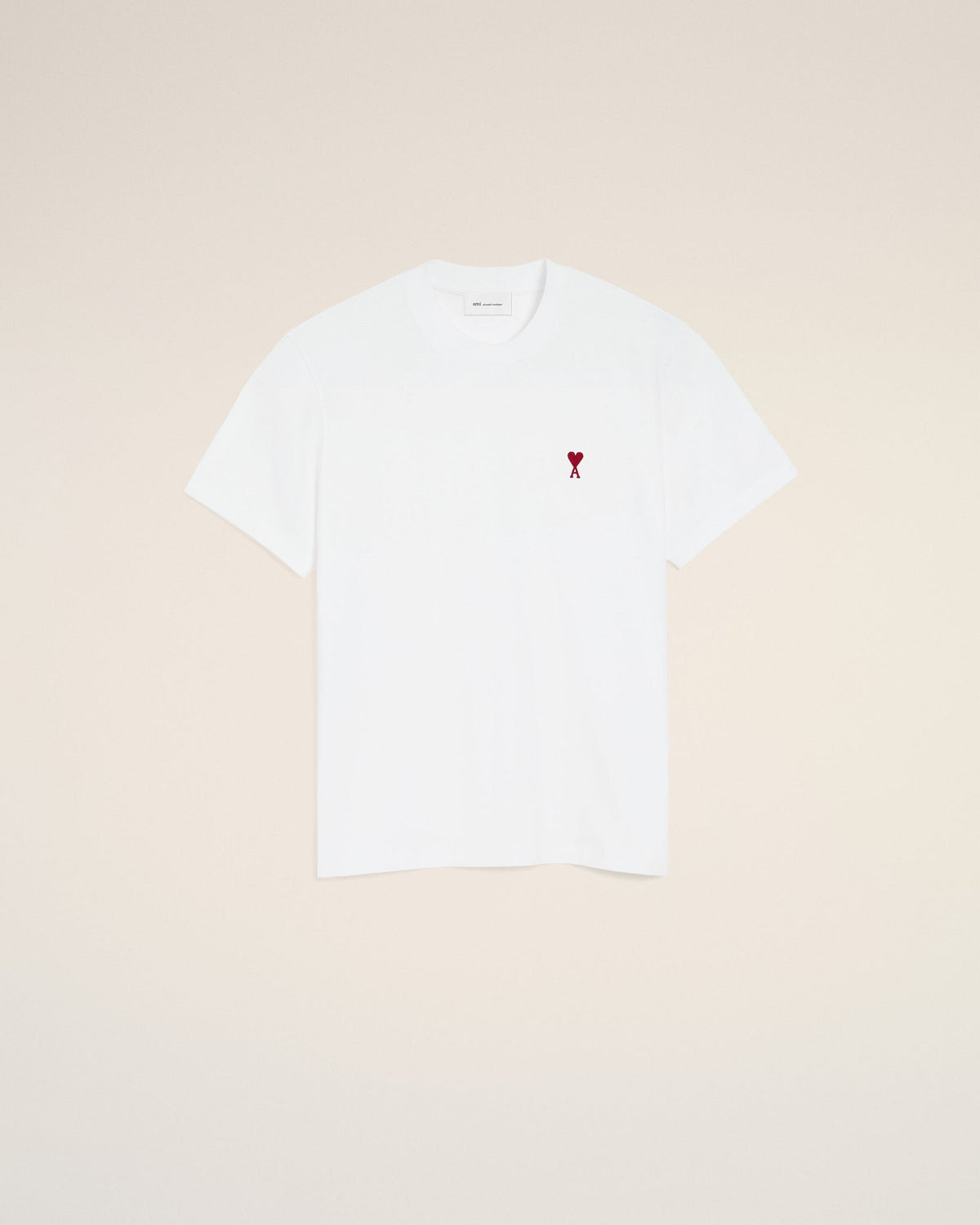 T-shirt Ami de Cœur in cotone bianco