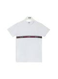 GCDS LOGO TAPE SS TEE Bianco