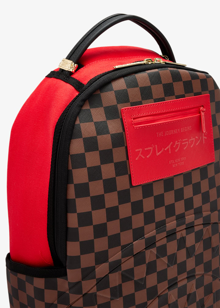 Sprayground Red Redemption Zaino 13″ poliestere brown 8571