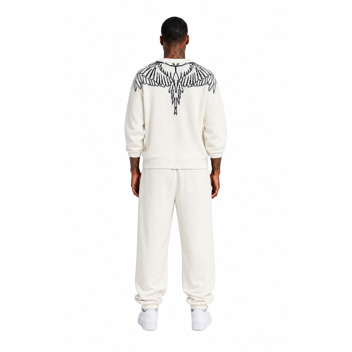 Maglione Uomo Marcelo Burlon County of Milan F6CMMAJP019 412 - Jumper Man Coconut