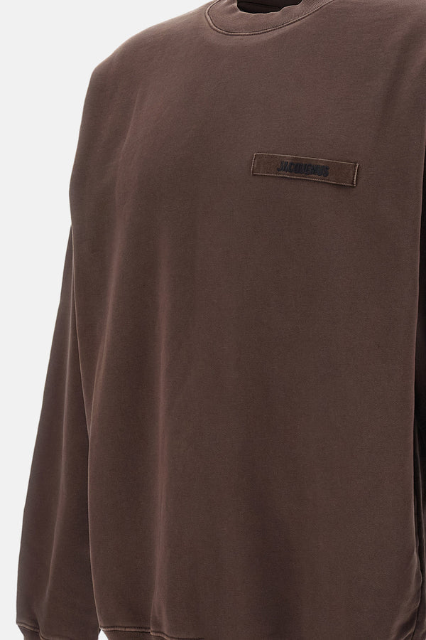 Jacquemus FELPA GIROCOLLO LE GROS GRAIN
