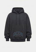 GCDS Felpa con cappuccio nera C2MWQE028F244