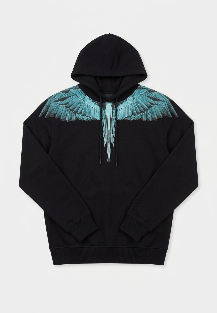 Felpa cappuccio MARCELO BURLON COUNTY OF MILAN F6CMMAHS053 WINGS