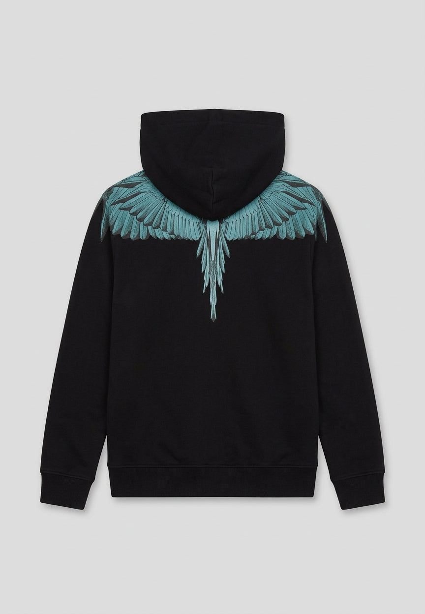 Felpa cappuccio MARCELO BURLON COUNTY OF MILAN F6CMMAHS053 WINGS
