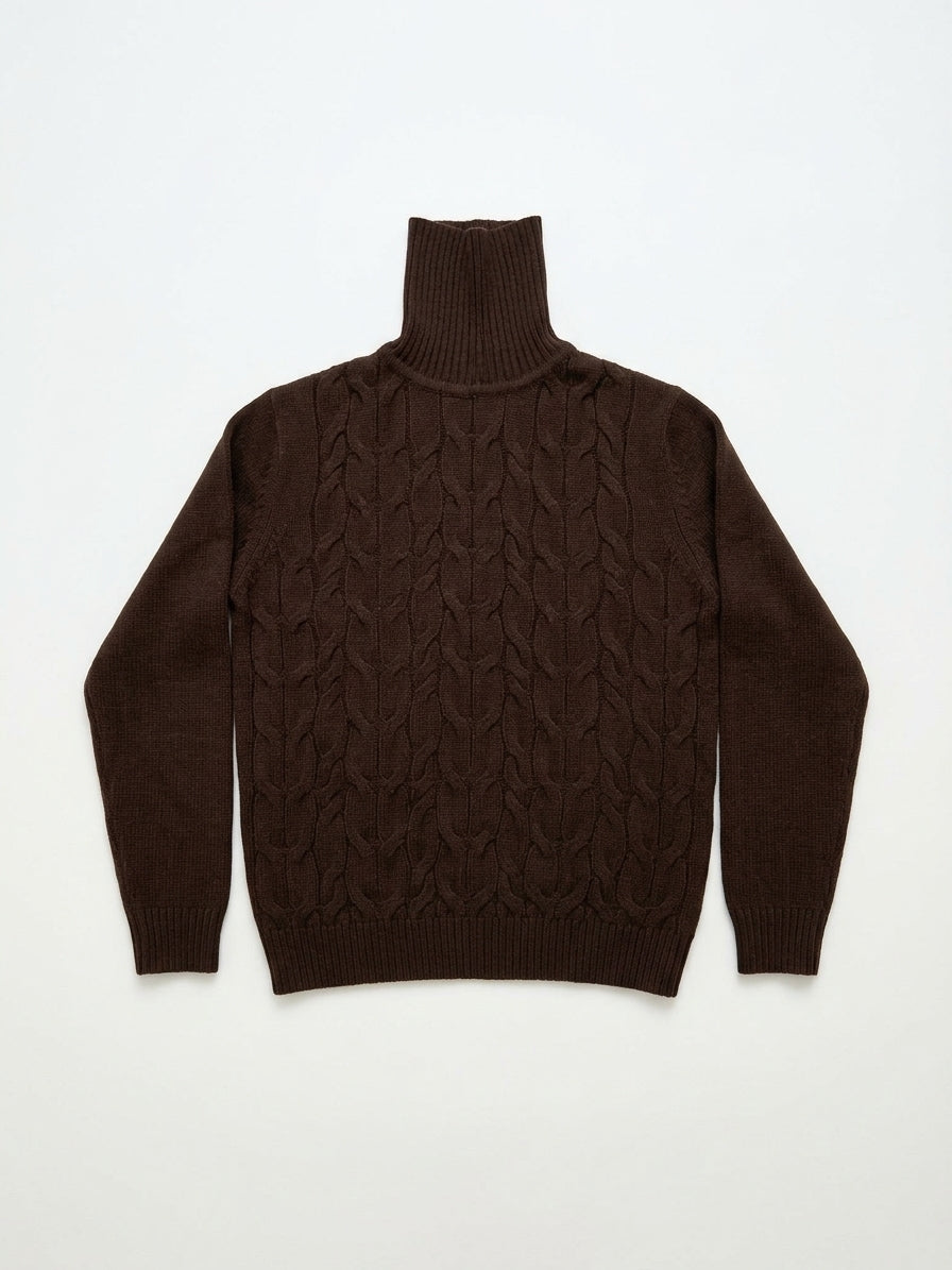 MARKUP - Maglioncino Dolcevita Uomo a Trecce (Art. MK9900027)