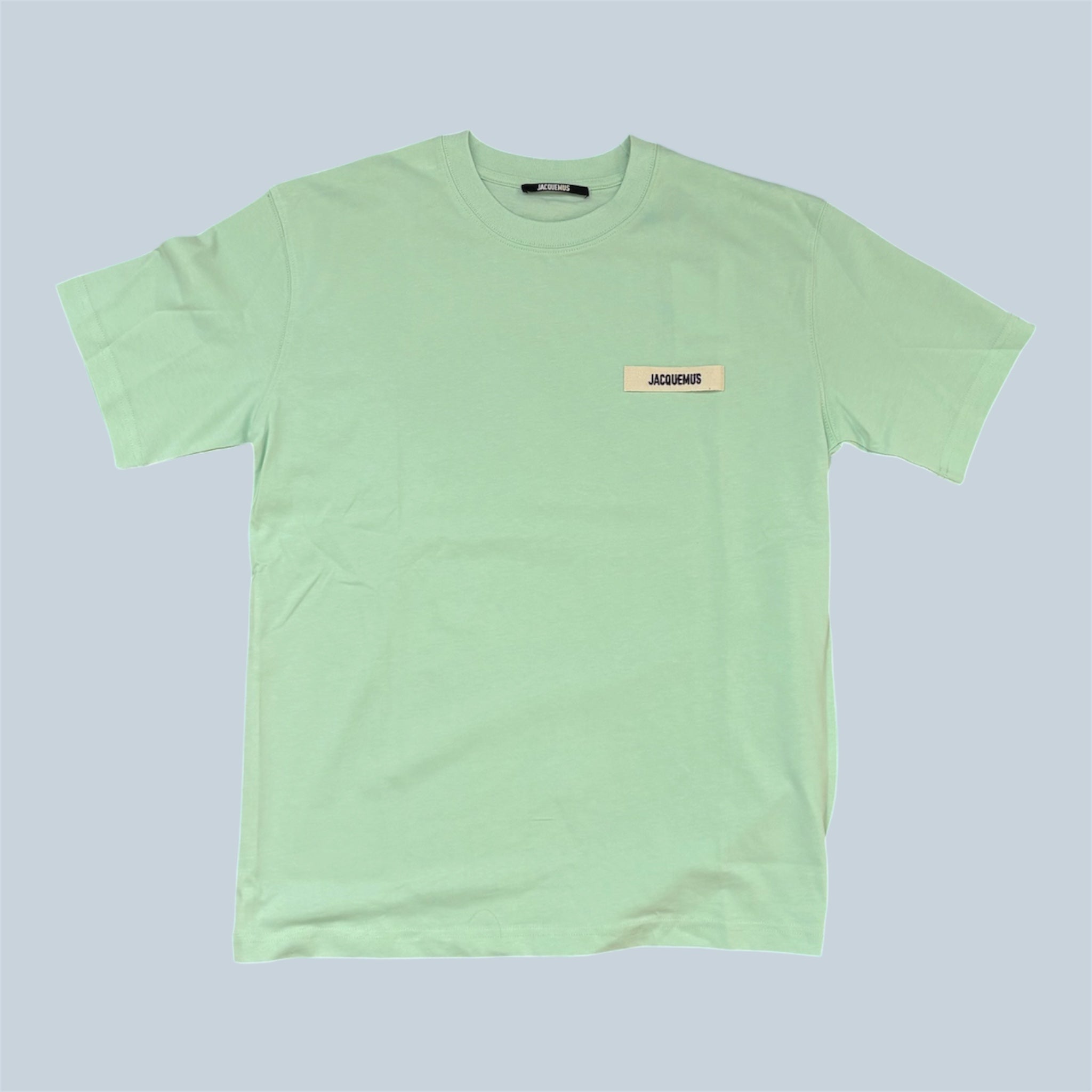 Jacquemus T shirt Gros Grain Verde Menta