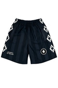 Soccer Shorts Unisex Nero Marcelo Burlon County Of Milan Bermuda