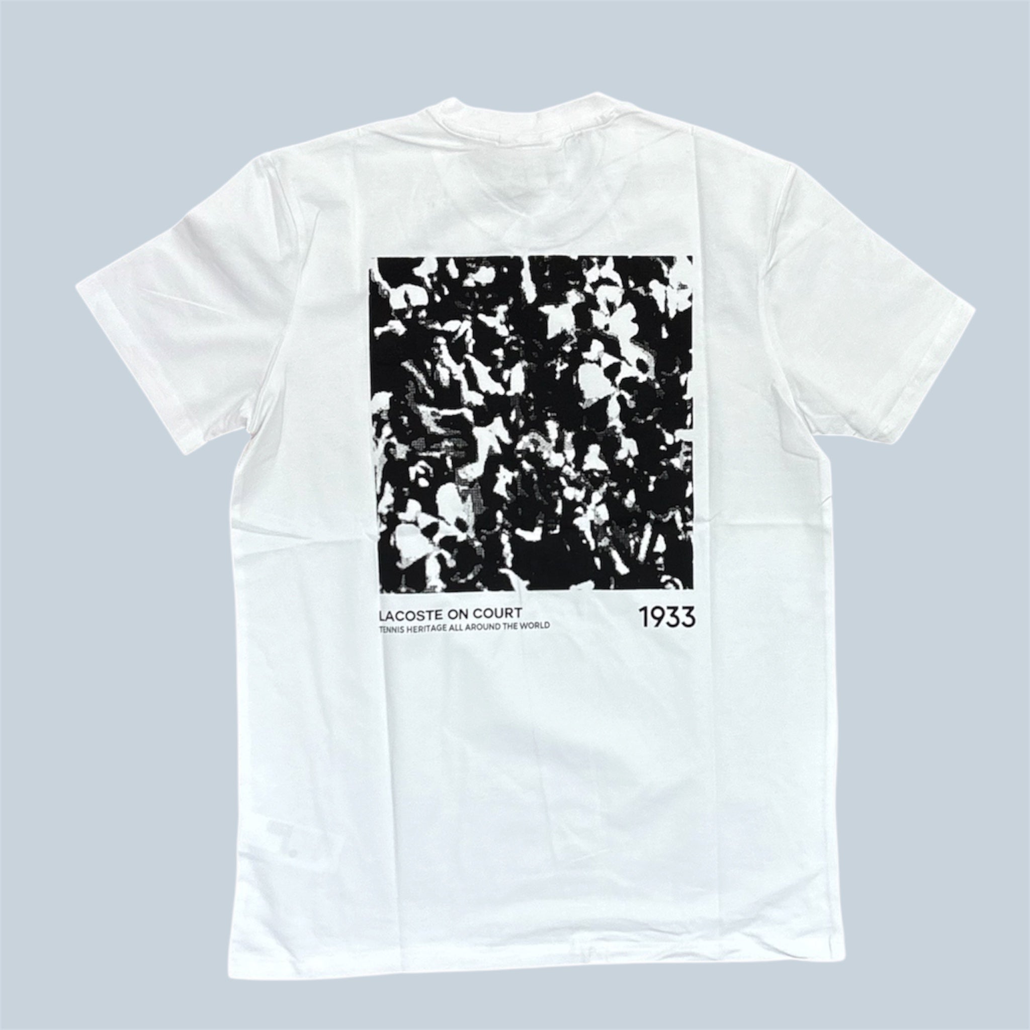 Lacoste T-Shirt con logo retro
