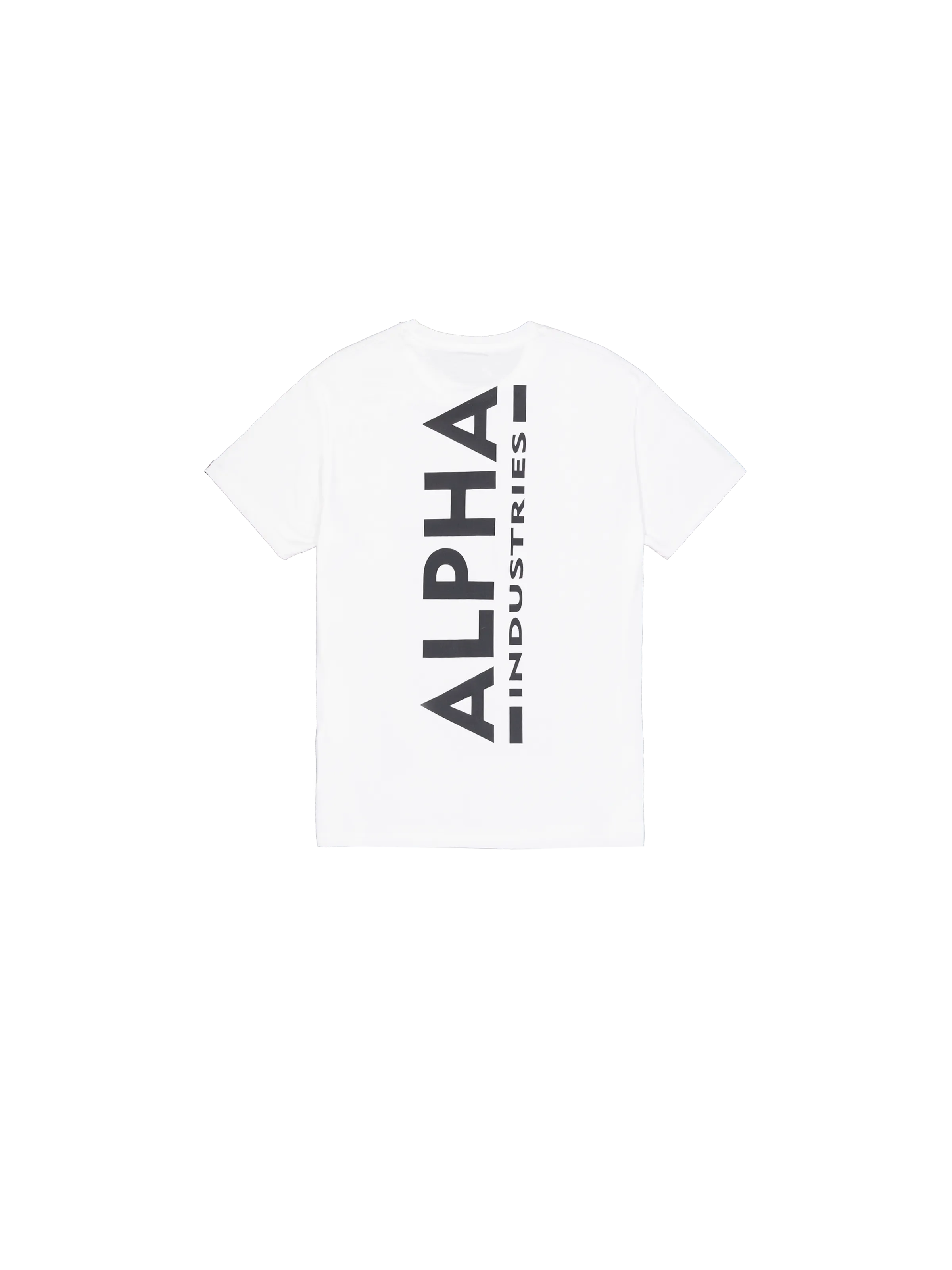 Alpha Industries T Shirt Backprint bianca