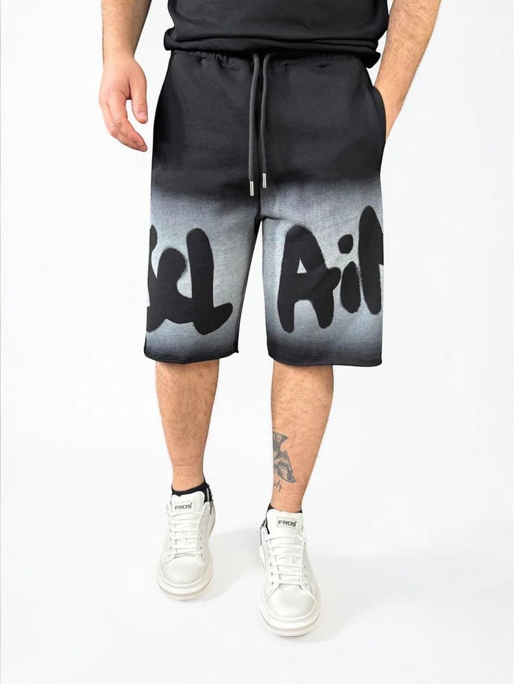 DISCLAIMER UOMO BERMUDA NERO 5420