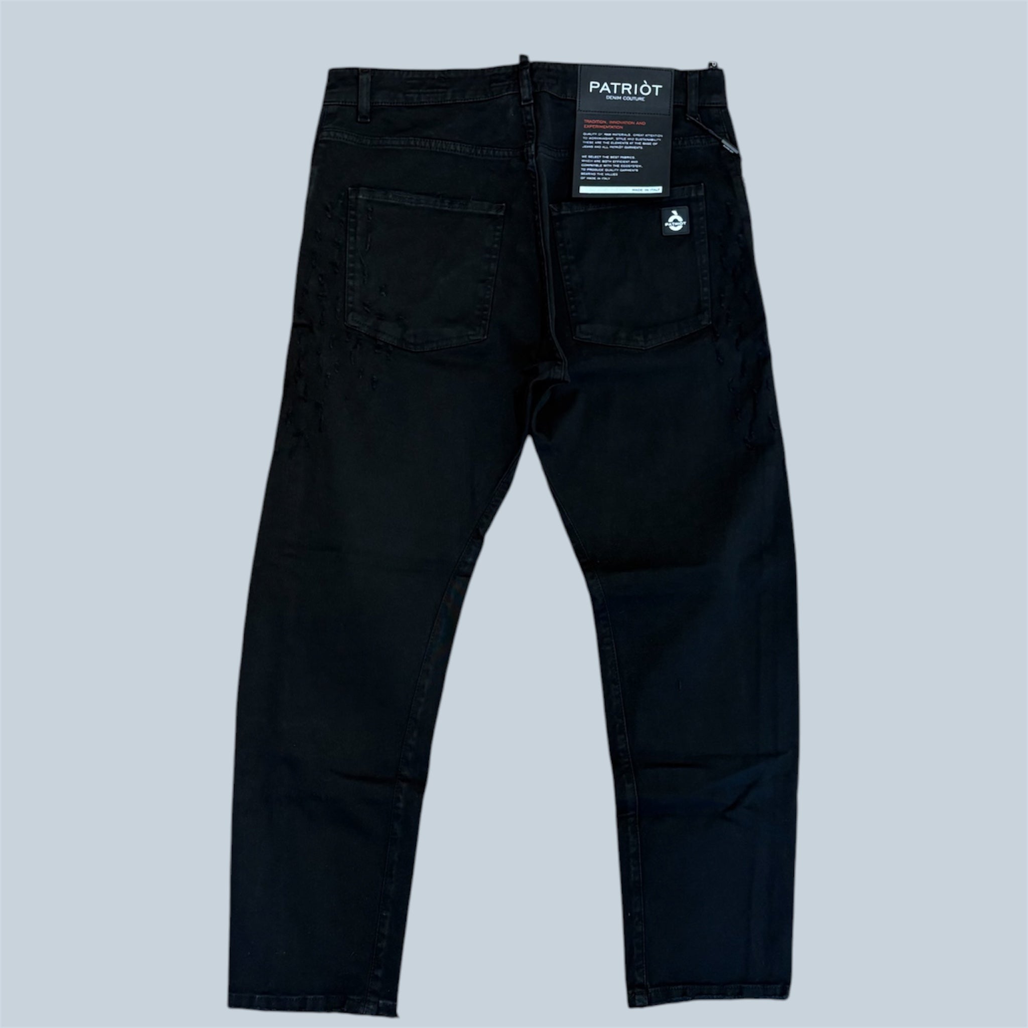 Patriot Jeans Distressed Nero