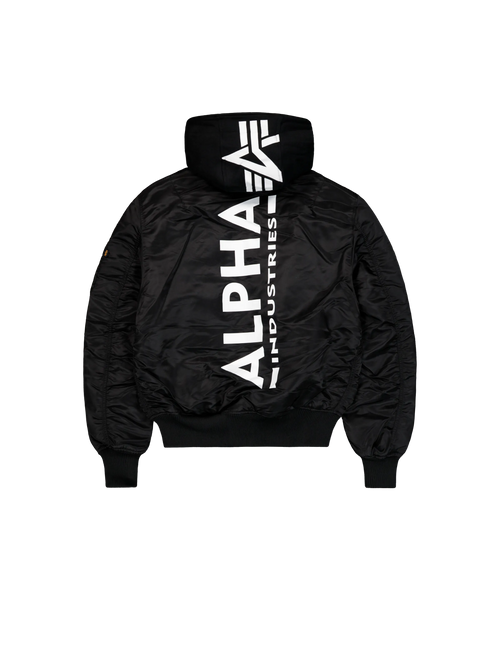 Alpha industries Ma-1 Zip Hood Backprint