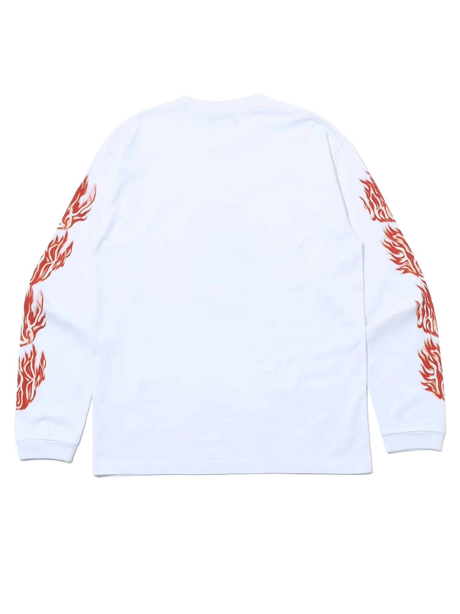 Xlarge  T-Shirt Skull In Flames