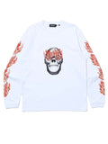 Xlarge  T-Shirt Skull In Flames