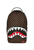 Sprayground Sharks In Paris Wtf Bubble Brown Check Backpack Zaini Uomo | 910B8634NSZ