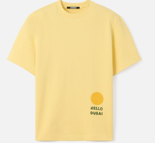 JACQUEMUS T-shirt Hello Dubai