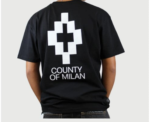 COUNTY OF MILAN - T-SHIRT MAN COCCO/NERO F6CMMATH102