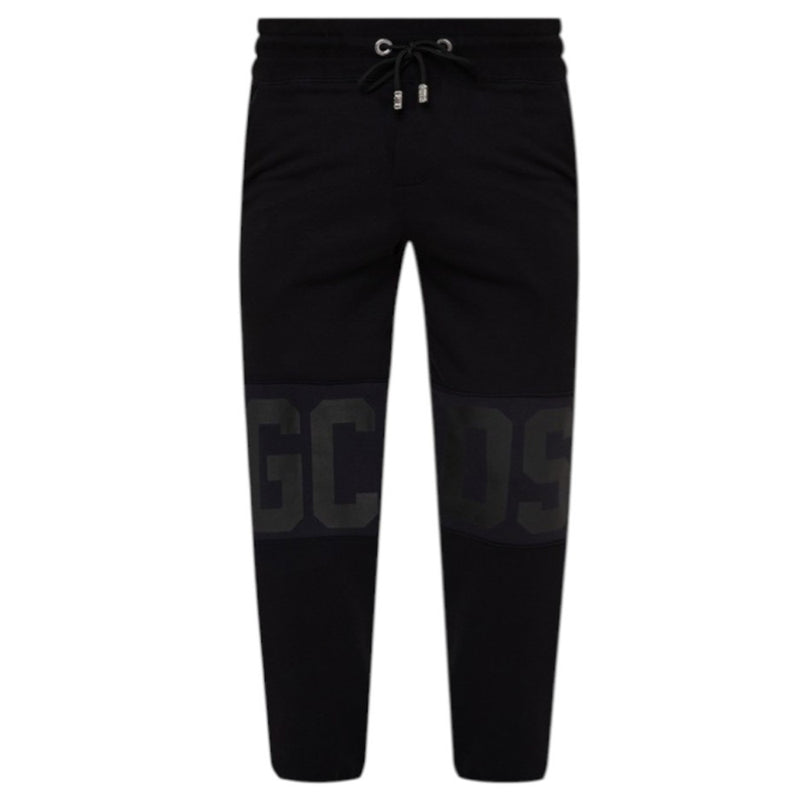 GCDS Pantaloni Jogger Neri Con Logo Z0MLQI211F004/999B Unisex