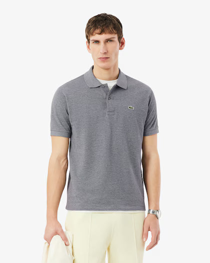Polo dal taglio classico mélange L.12.12