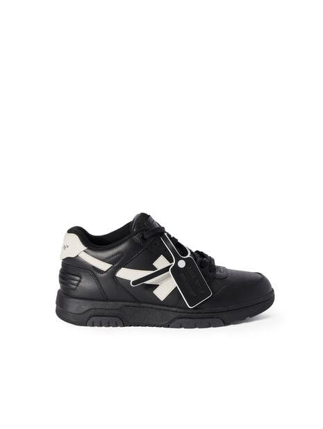 Off White Out Of Office Leather Sneakers