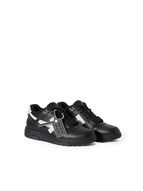 Off White Out Of Office Leather Sneakers