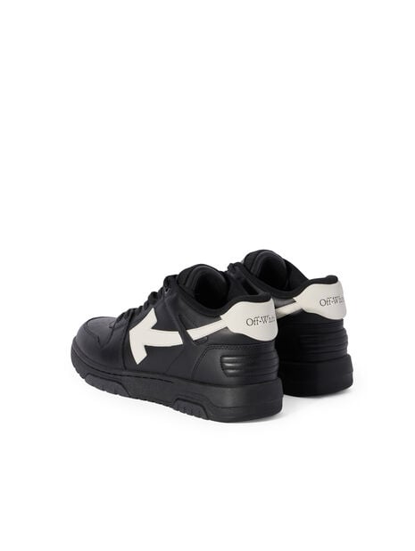 Off White Out Of Office Leather Sneakers