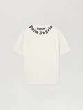 Palm Angels T-shirt con logo sul collo