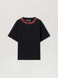 Palm Angels T-shirt con logo sul collo