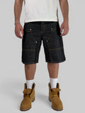 Alternet Shorts Old Panel – Raw Blue