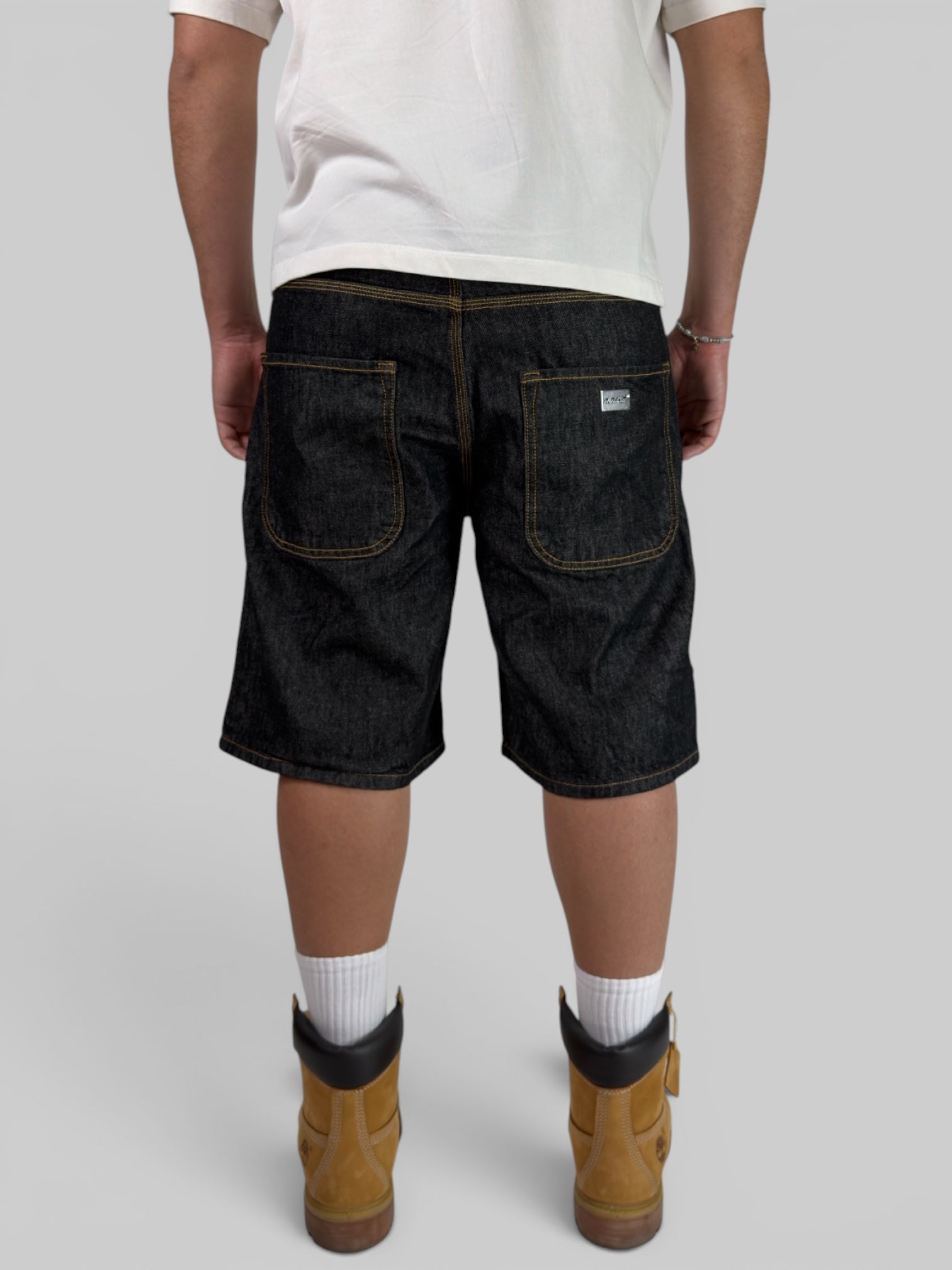 Alternet Shorts Old Panel – Raw Blue