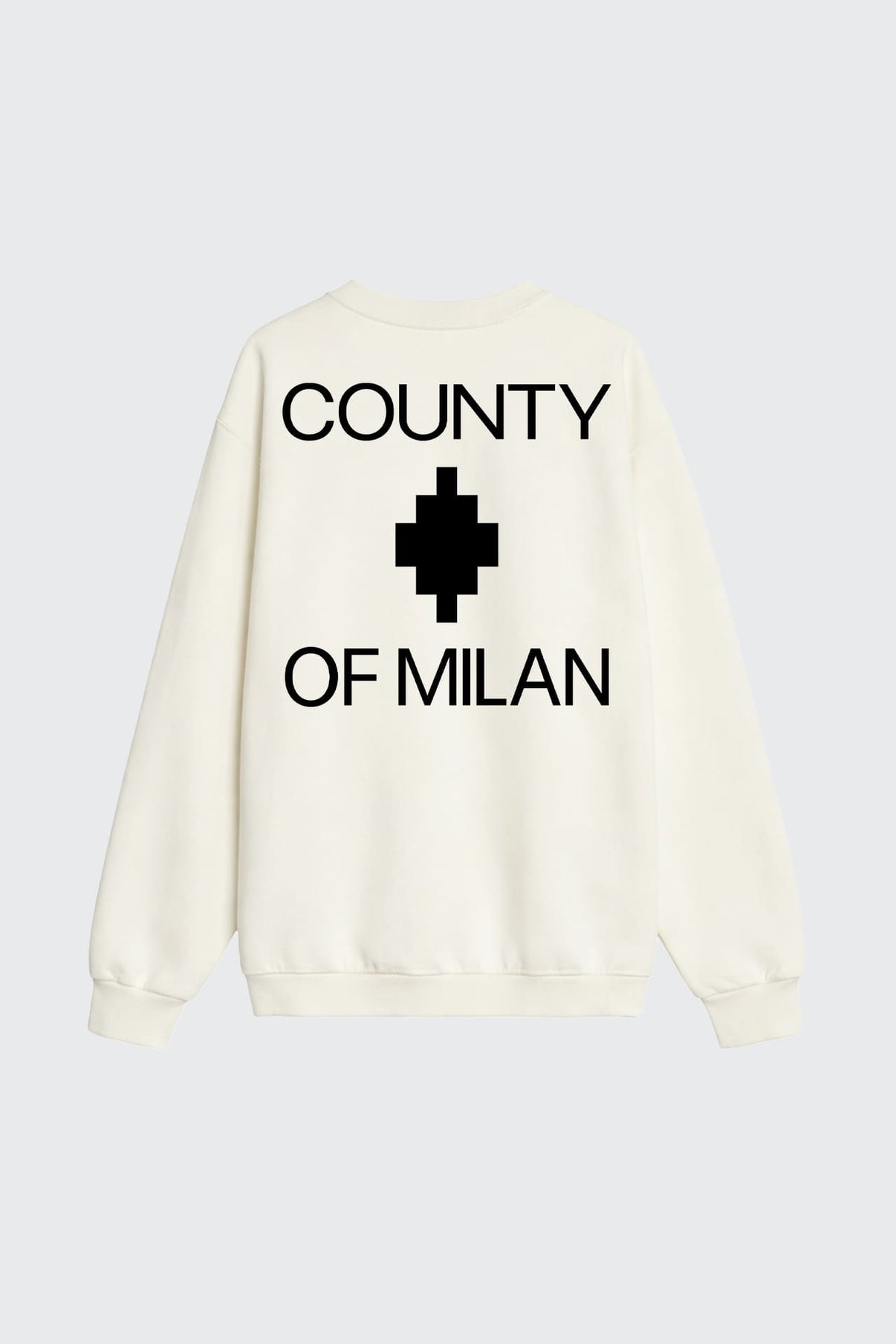 County of Milan Felpa Girocollo  S6CMMASW099