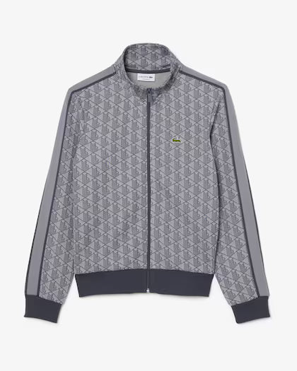 Lacoste Giacca della tuta in jacquard con zip Paris
