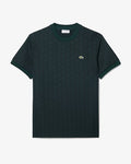 Lacoste T-shirt slim fit con monogramma jacquard