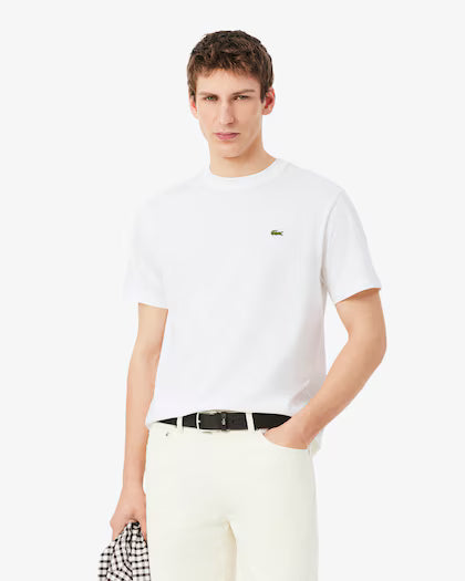 Lacoste T-shirt in cotone white 001