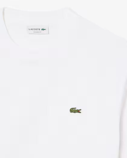 Lacoste T-shirt in cotone white 001
