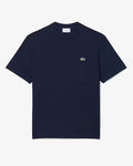 Lacoste T-shirt in cotone blue 166