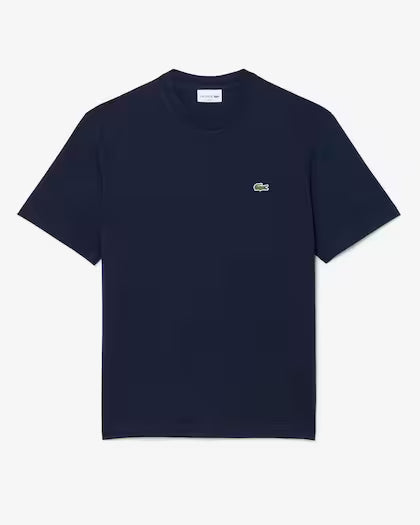 Lacoste T-shirt in cotone blue 166