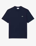 Lacoste T-shirt in cotone blue 166