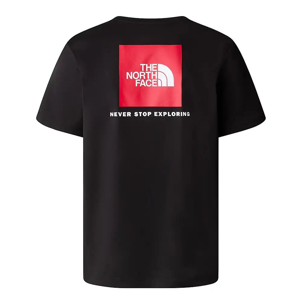 The North Face t shirt maniche corte uomo Red Box NF0A87NPJK3 Black