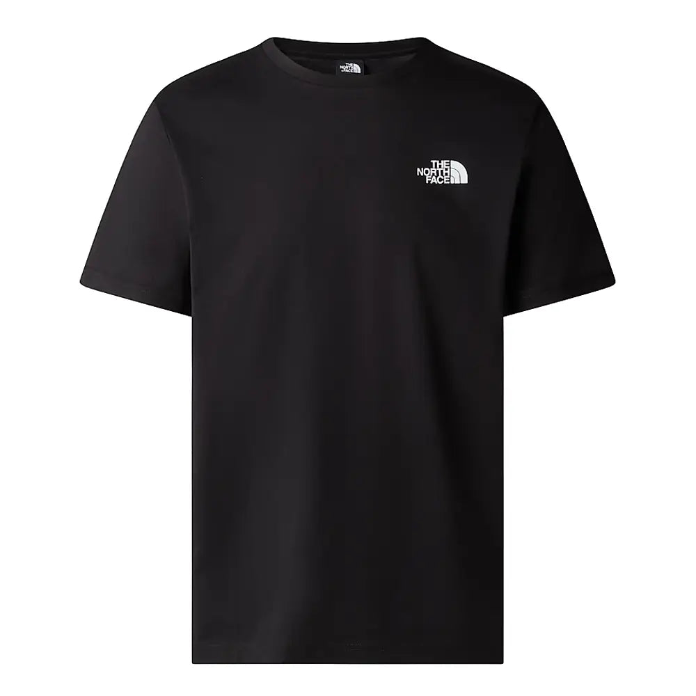The North Face t shirt maniche corte uomo Red Box NF0A87NPJK3 Black