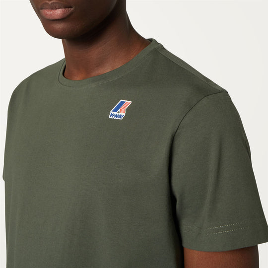 KWAY T-Shirt Le Vrai Edouard Green military