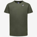 KWAY T-Shirt Le Vrai Edouard Green military