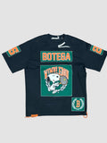 T-Shirt "BOTEGA" Tennis Club Snoopy – Wimbledon x Roland Garros – Custom Patch Tee