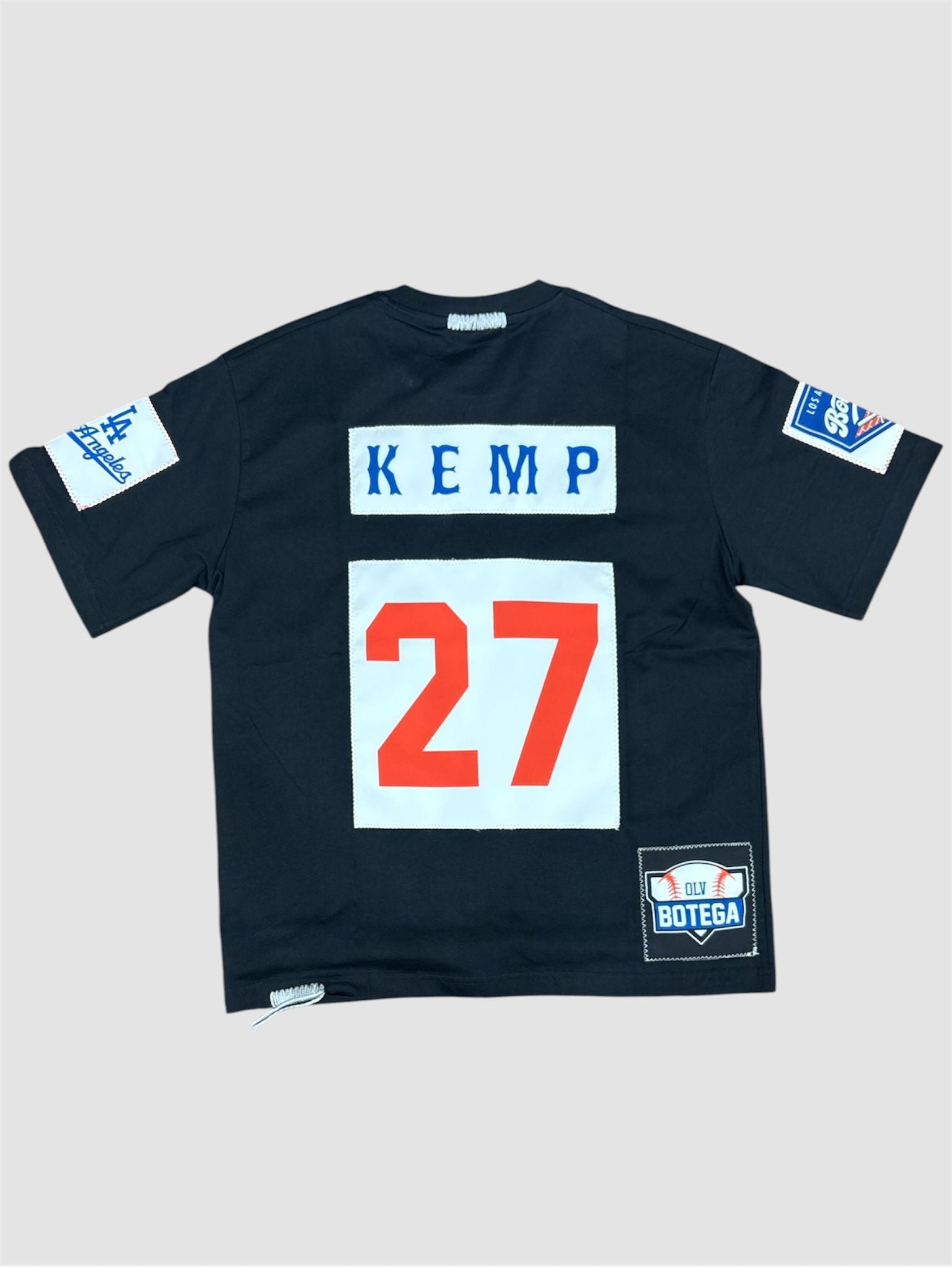 T-shirt Reworked "Botega" Los Angeles Dodgers – Matt Kemp #27 – Black Edition