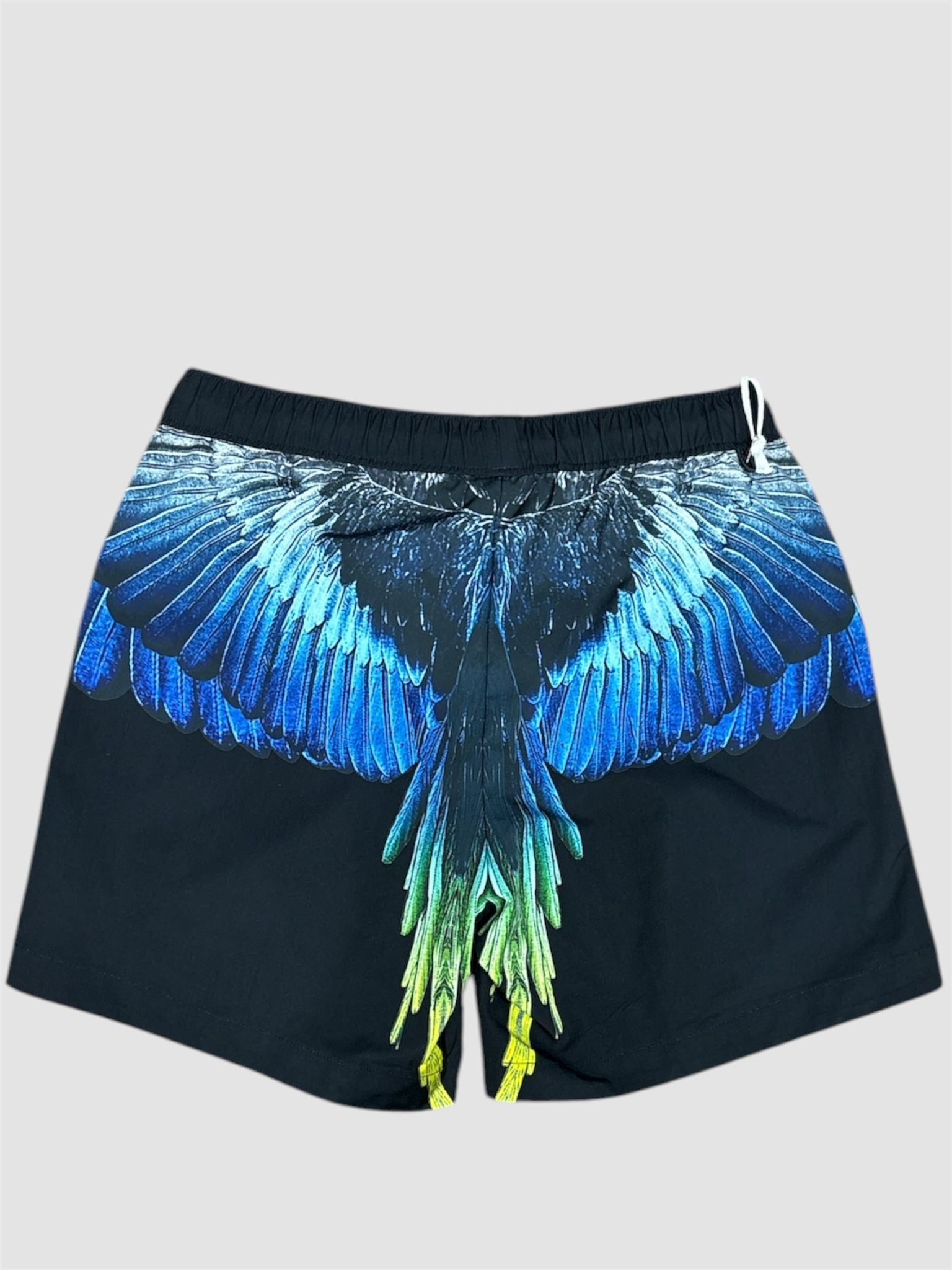 County of Milan Marcelo Burlon - Costume da Bagno Nero con Ali Blu Cod. 895