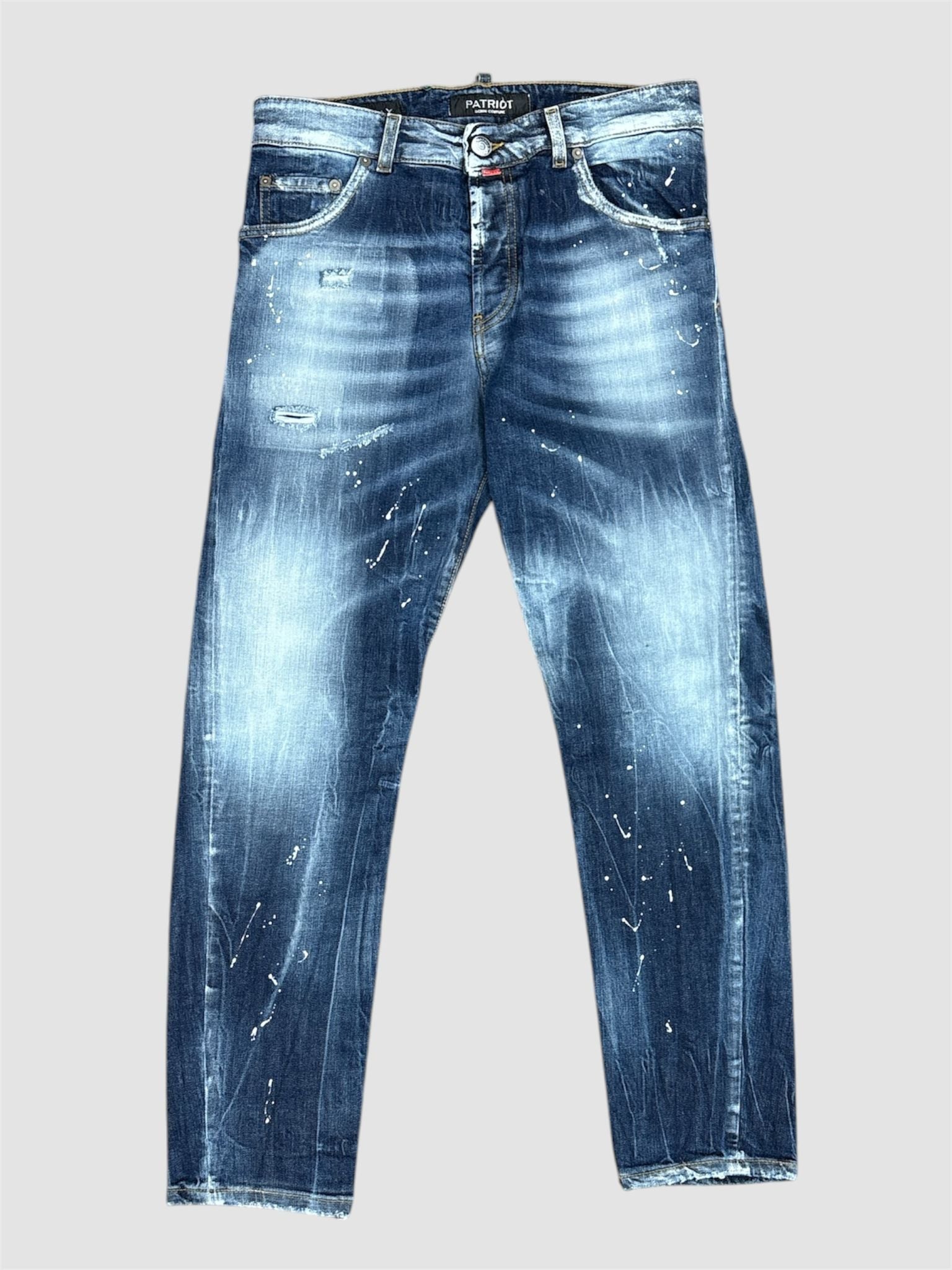 Jeans Slim-Regular Effetto Vernice Patriot Denim PM6S2SPKYC43