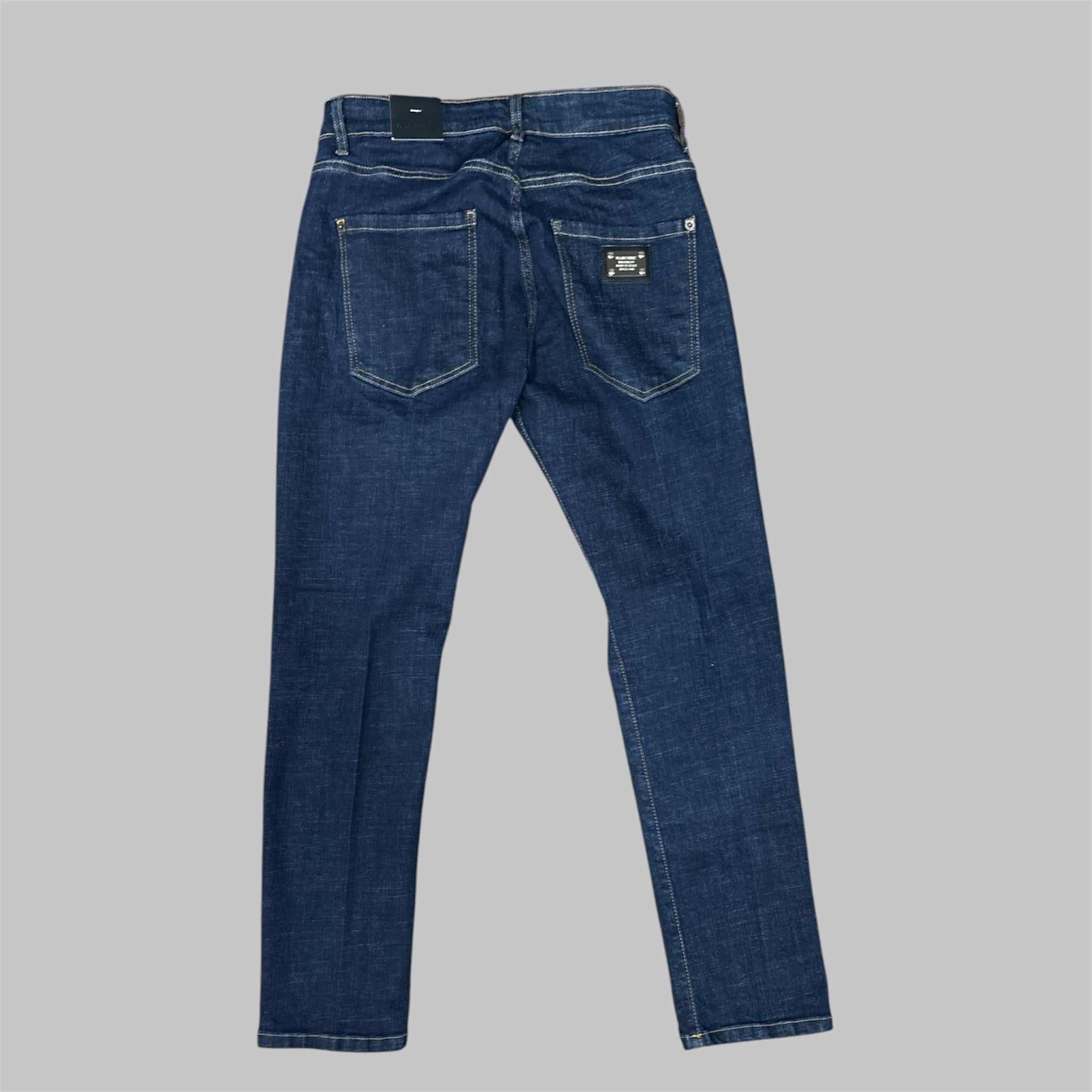 Marcoric Jeans Mod 2870 Uomo - Slim Fit Blu Scuro
