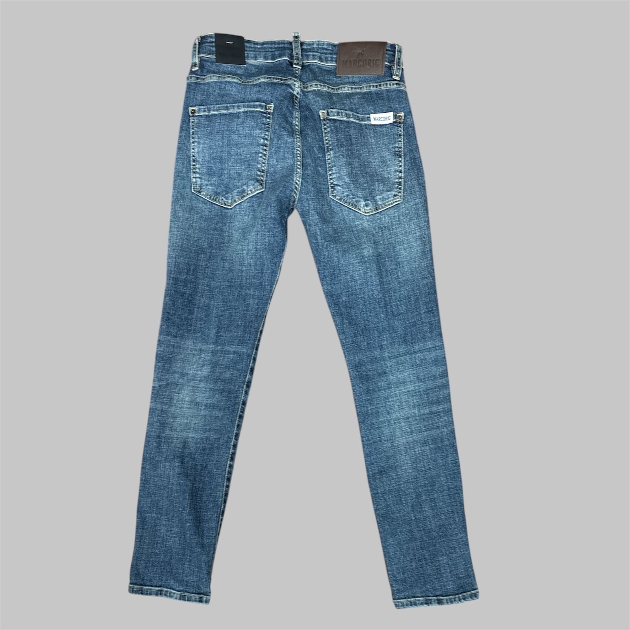 Marcoric Jeans Uomo Slim Fit