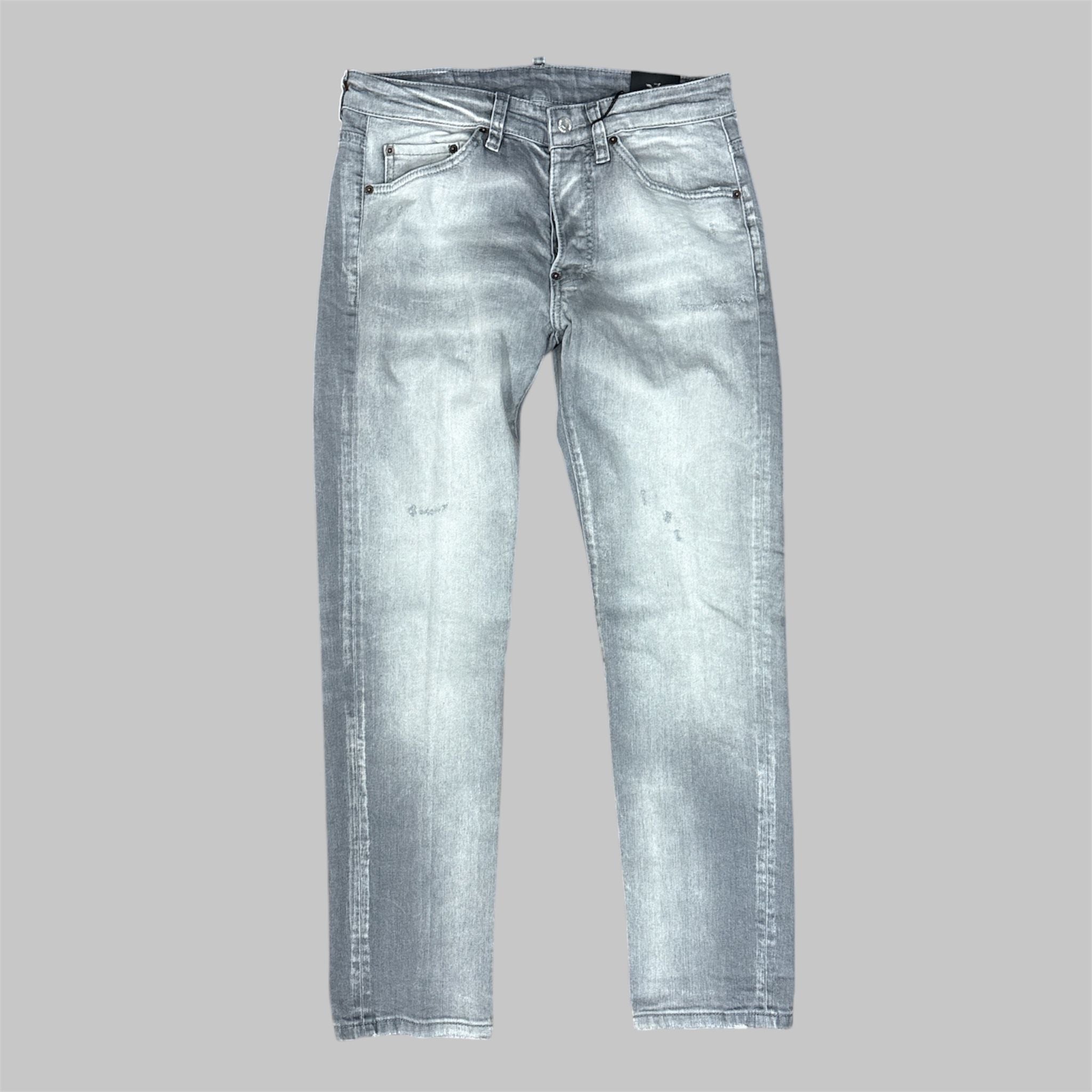 Marcoric Jeans Mod 2867 Uomo - Slim Fit Grigio Chiaro